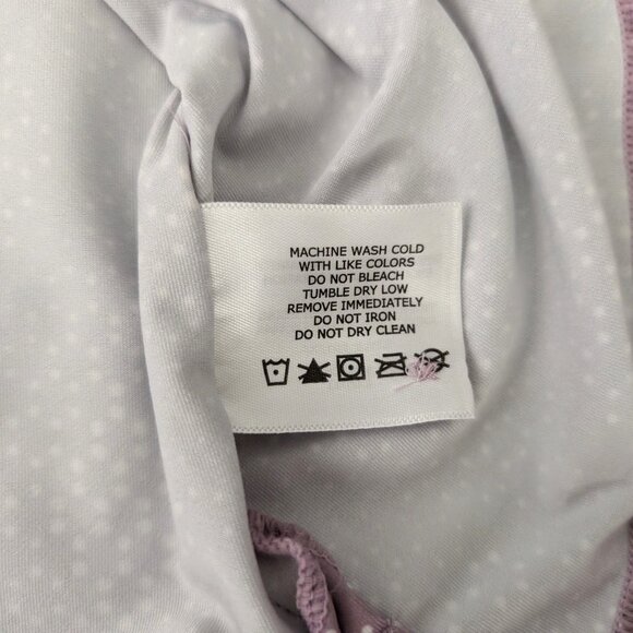 COOLIBAR Pullover Mens L Erodym Mauve Pink Print UPF 50+ Active Long Sleeve Polo - Picture 12 of 14